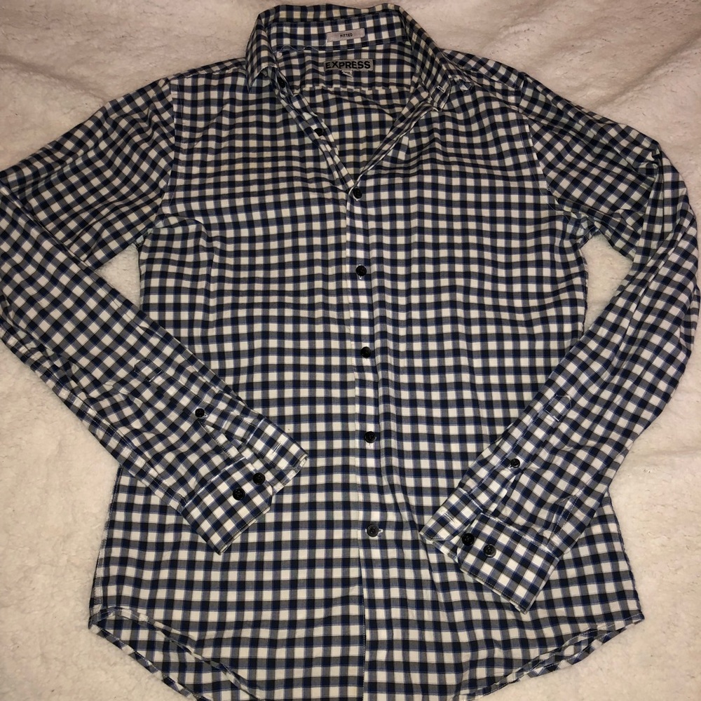 Express long sleeve button down Size Small